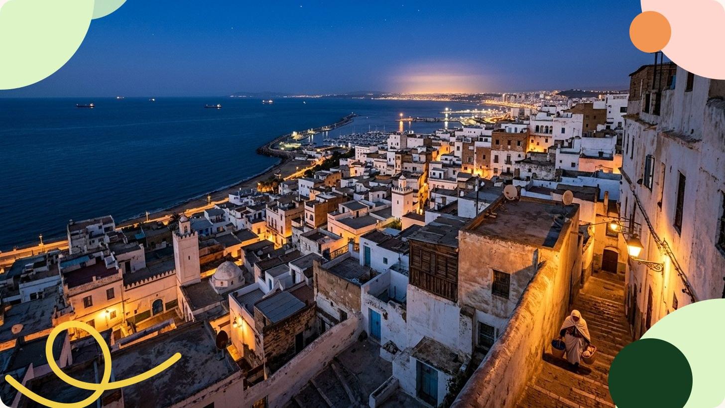 Ruines antiques en Algérie dans un paysage aride, entre histoire millénaire et immensité saharienne