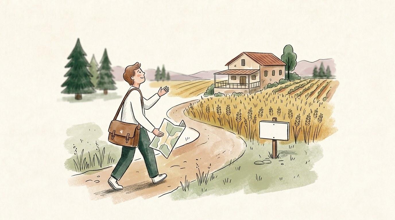 Backpacker récoltant des fruits dans une ferme australienne dans le cadre d'un programme vacances travail PVT