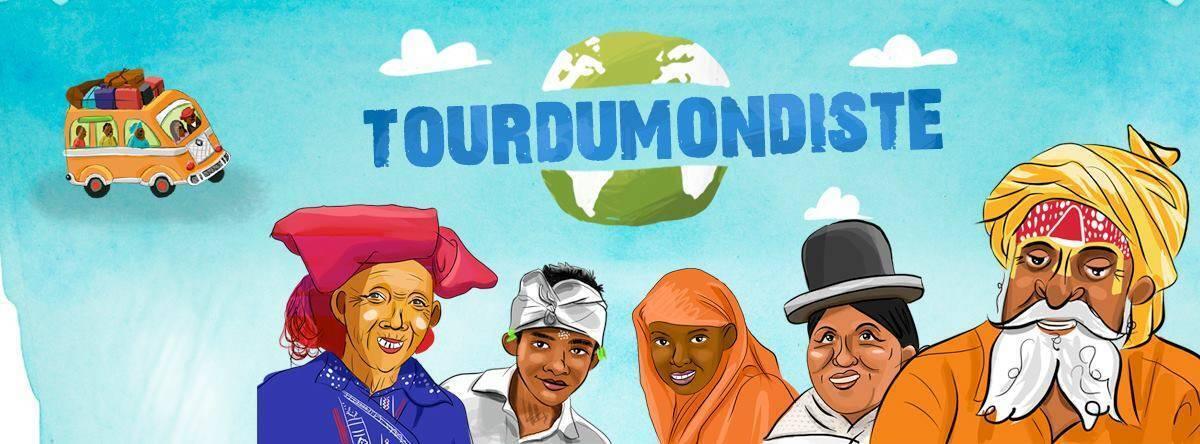 Logo et interface du guide de voyage Tourdumondiste, partenaire de Yupwego