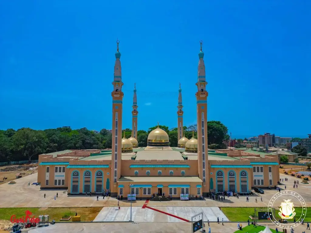 Guinée La mosquée Fayçal Guinée La mosquée Fayçal