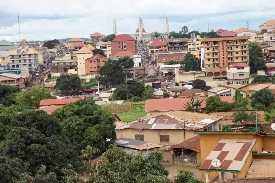 Guinée La ville de Labé Guinée La ville de Labé